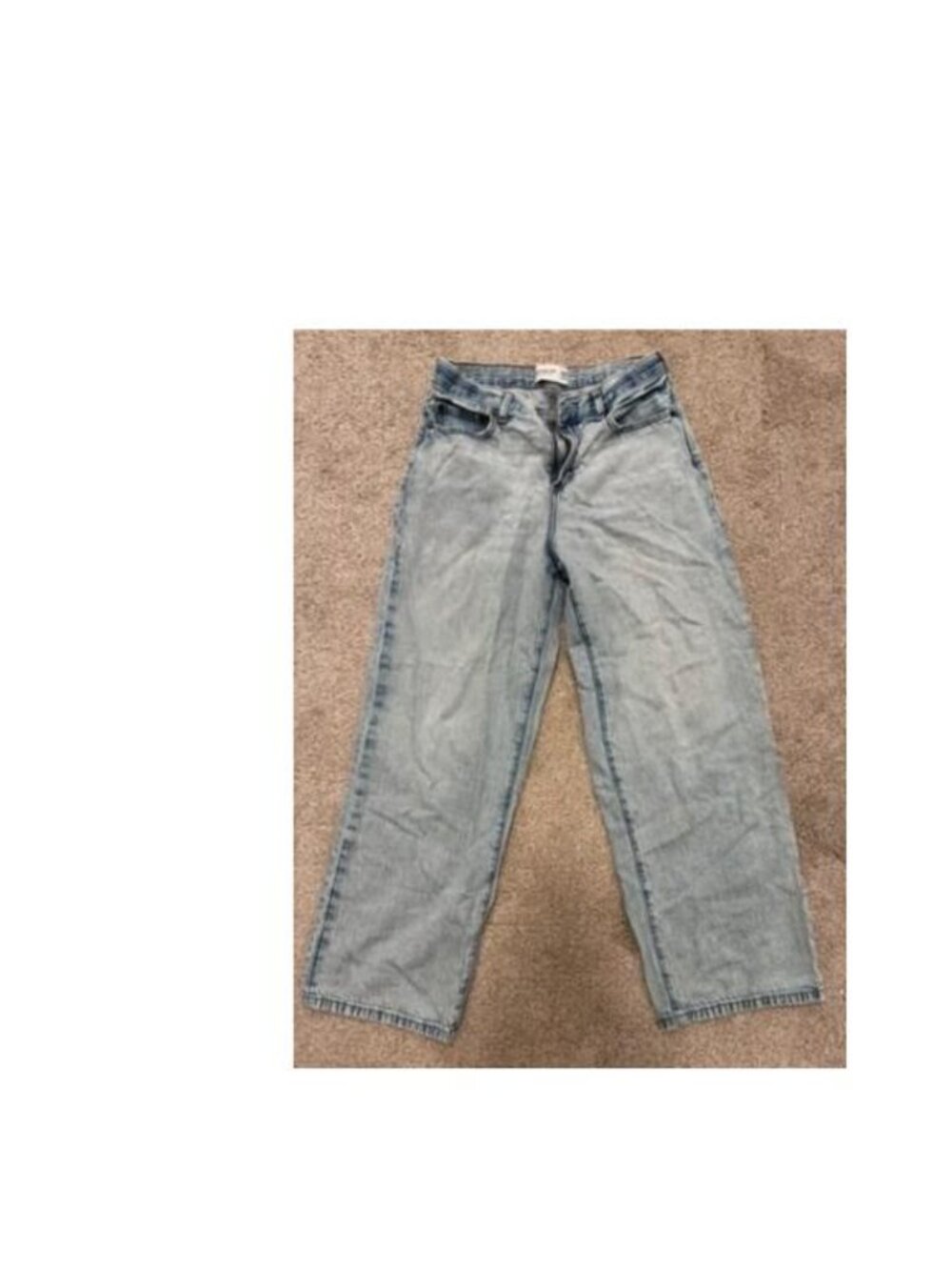 Abercrombie Kids Boys Ultra Baggy Jeans Size 15/16